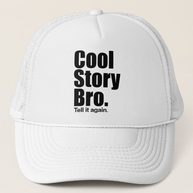 De Camionero Historia fresca Bro. Gorra (Anverso)
