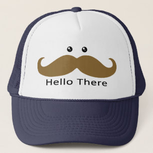 De Camionero Hola allí gorra (Brown)