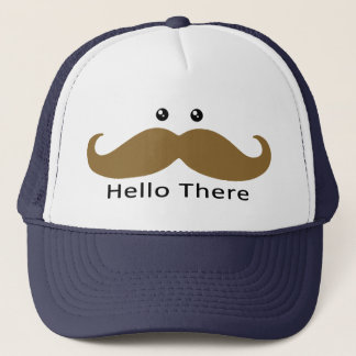 De Camionero Hola allí gorra (Brown)