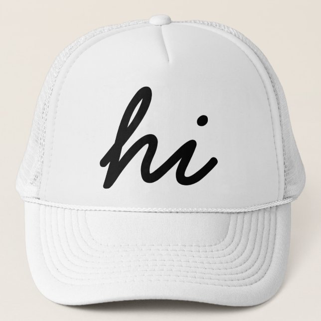 De Camionero HOLA gorra (Anverso)