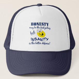 De Camionero Honestidad / gorra demencia