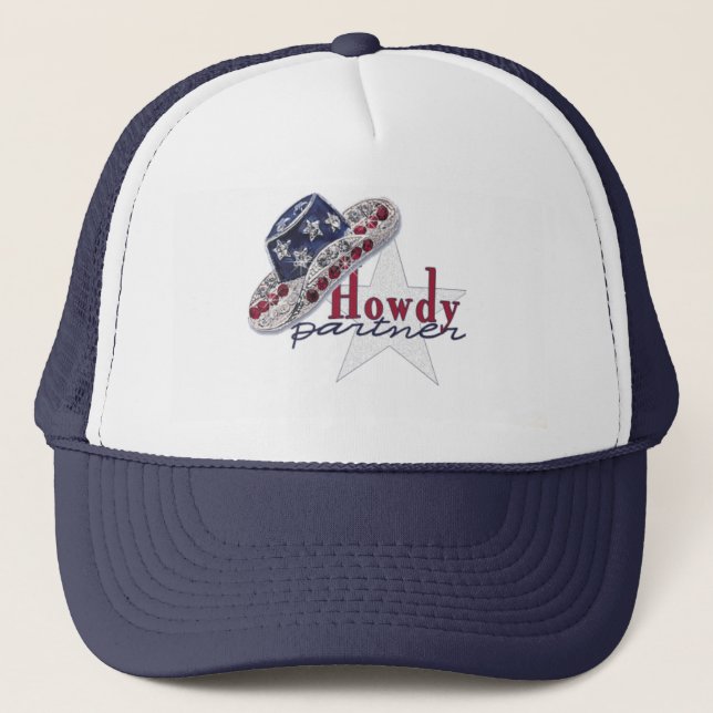 De Camionero Howdy gorra del socio (Anverso)