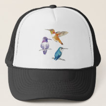Hummingbird Trio Gorra
