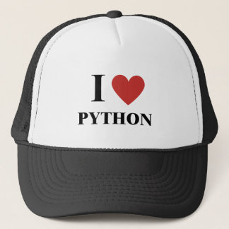 De Camionero I HEART Python Gorra
