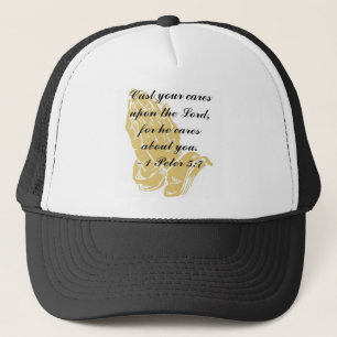 De Camionero I Peter 5:7 Gorra