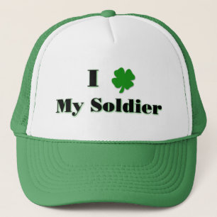 De Camionero I (trébol) mi gorra del verde del soldado