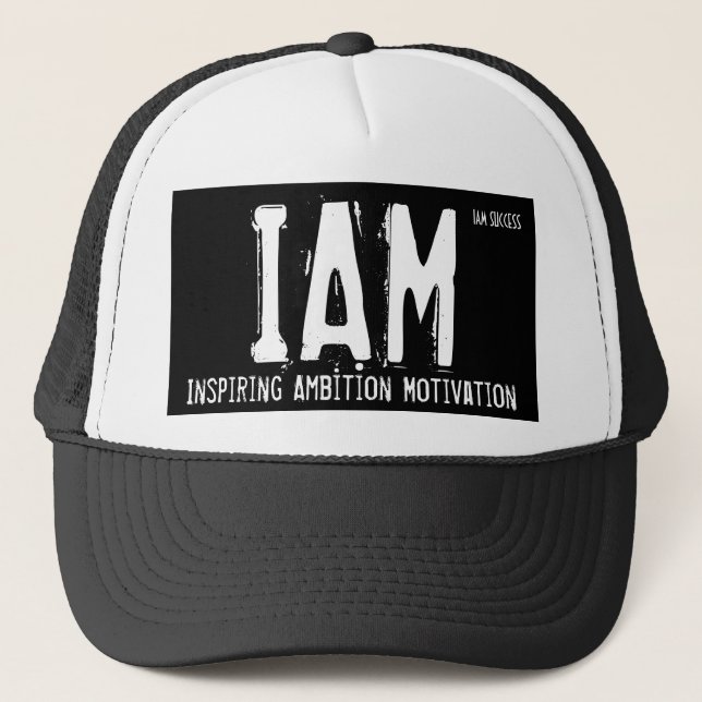 DE CAMIONERO IAM BLACK GORRA (Anverso)