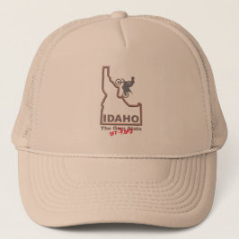 De Camionero IDAHO el estado CAMPO A TRAVÉS, motocicleta. Gorra