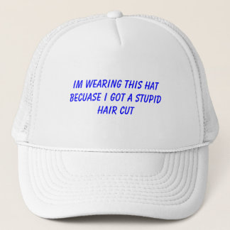 De Camionero Im que lleva este gorra porque conseguí un corte