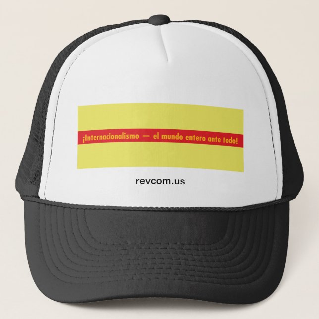 De Camionero internacionalismo del gorra (Anverso)