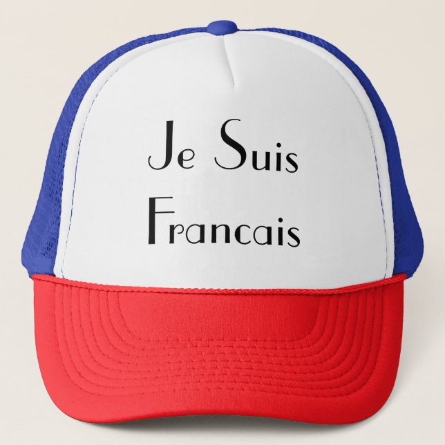 De Camionero Je Suis Francais Gorra (Anverso)