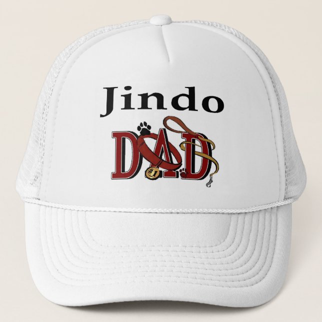 De Camionero Jindo Dad Gorra (Anverso)