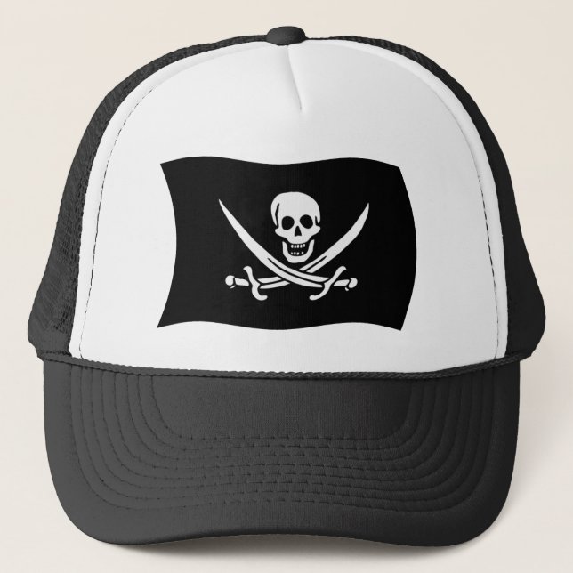 De Camionero John Rackham Flag Gorra (Anverso)
