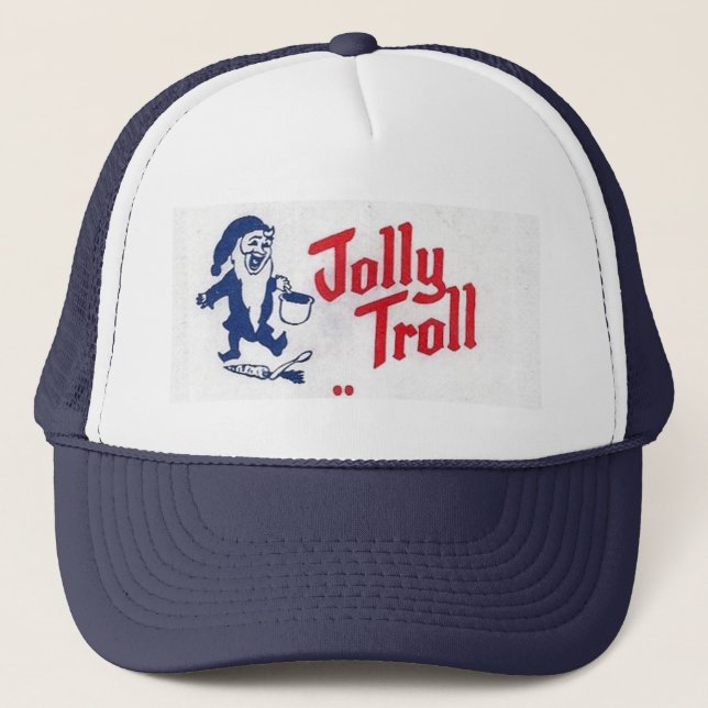 De Camionero Jolly Troll Gorra - Estilo Camión - Smorgasbord (Anverso)