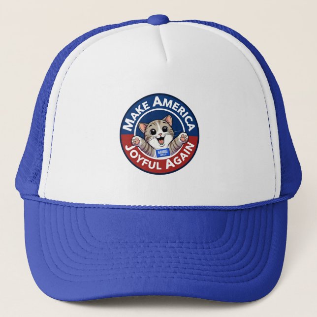 DE CAMIONERO JOY HARRIS WALZ 2024 GORRA (Anverso)