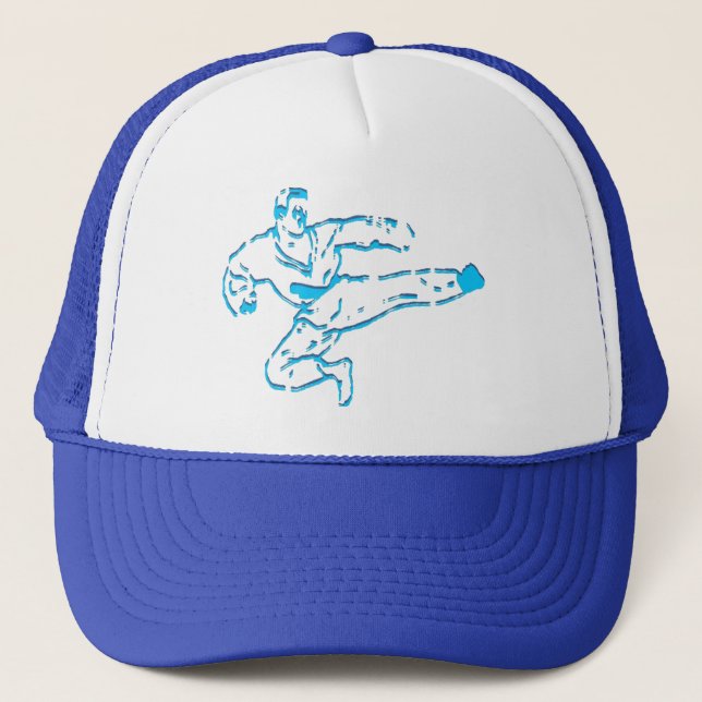 De Camionero Karate Gorra (Anverso)