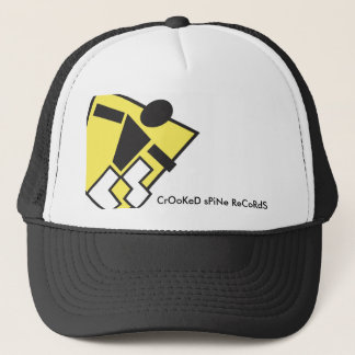 De Camionero La espina dorsal torcida registra el gorra del