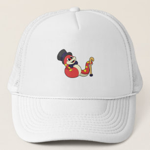 De Camionero La serpiente crece con el Gorra