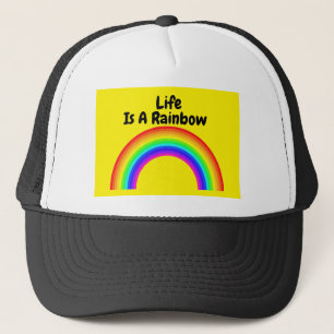 De Camionero La Vida gorra Es Un Arcoiris