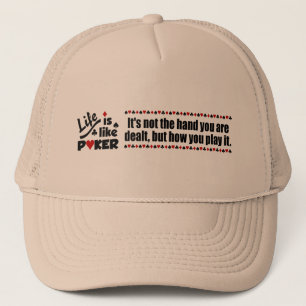 De Camionero La vida tiene gusto del gorra del póker