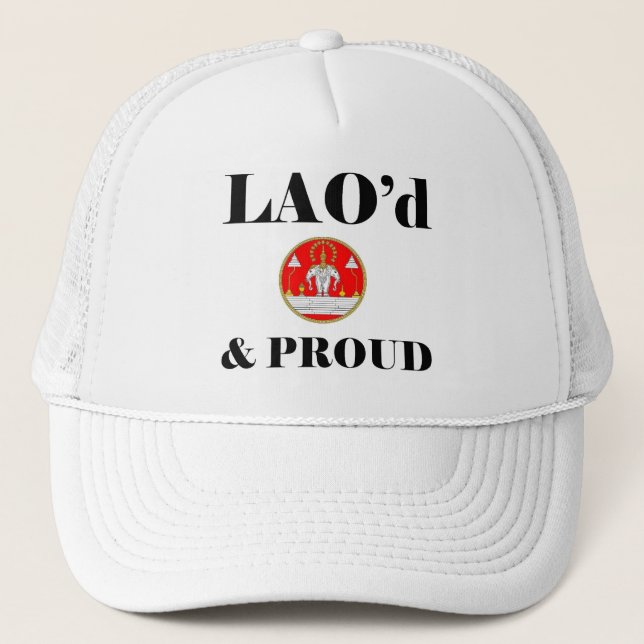 De Camionero LAO'd y gorra ORGULLOSO (Anverso)
