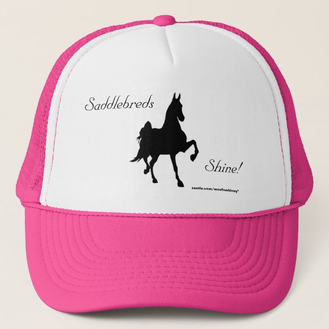 De Camionero ¡Las alambradas brillan! Gorra (Anverso)