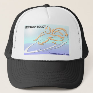 De Camionero Lecciones a bordo el gorra original del diseño