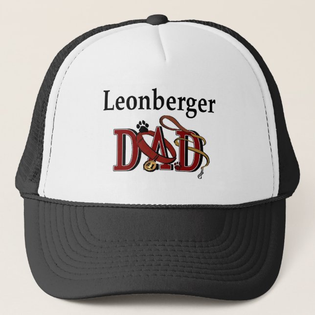 De Camionero Leonberger Dad Gorra (Anverso)