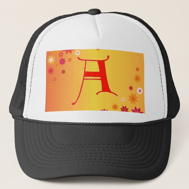 De Camionero Letra a Gorra (Anverso)