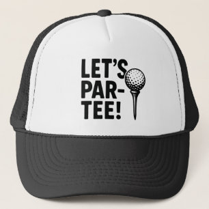 De Camionero Let's Par-Tee Golf Gorra