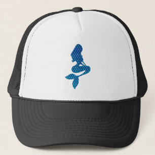 De Camionero Little mermaid en un gorra grande