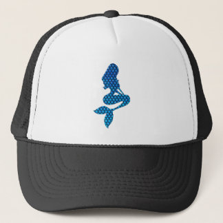 De Camionero Little mermaid en un gorra grande