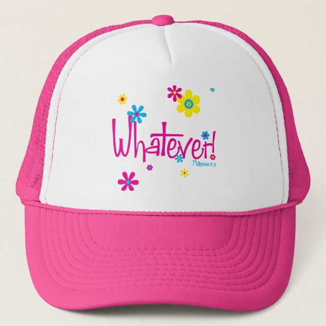 De Camionero ¡Lo que! Gorra (Anverso)