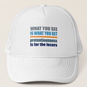 De Camionero Lo Que Ves Es Lo Que Obtienes gorra