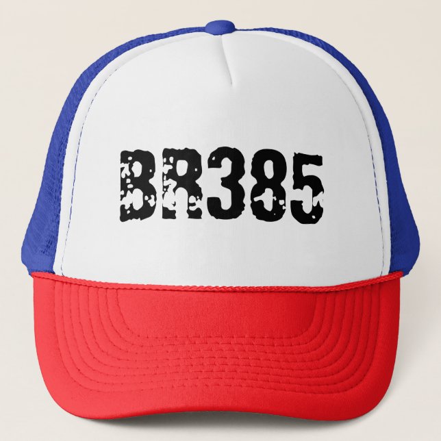 De Camionero Logo del gorra BR385 3 (Anverso)