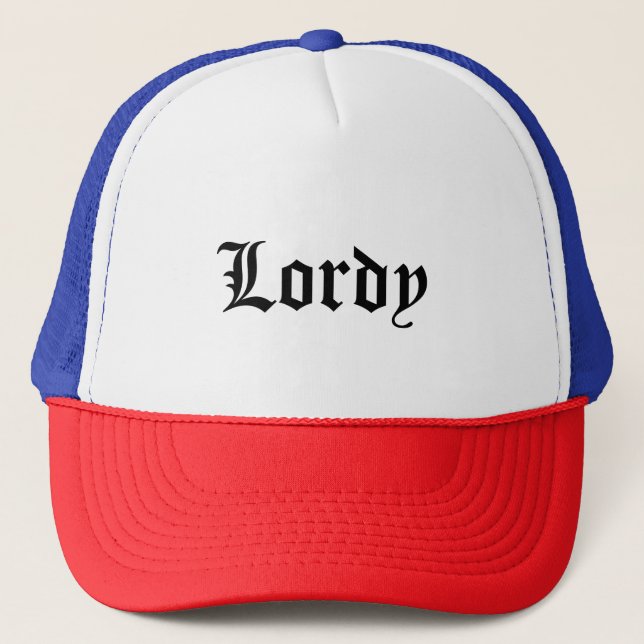 De Camionero Lordy Gorra (Anverso)