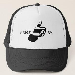 DE CAMIONERO LOS PULGARES SUBEN EL GORRA