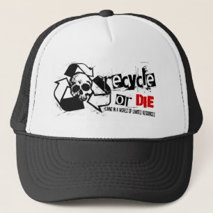 De Camionero Los recursos limitados reciclan el gorra