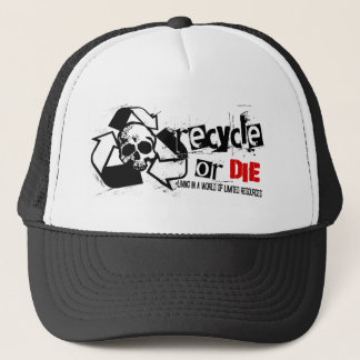 De Camionero Los recursos limitados reciclan el gorra