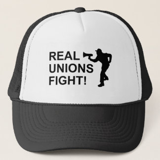 De Camionero ¡LUCHA CONTRA LAS UNIONES REALES! Gorra (estilo ca