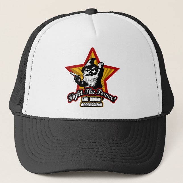 De Camionero Luche el gorra del poder (Anverso)