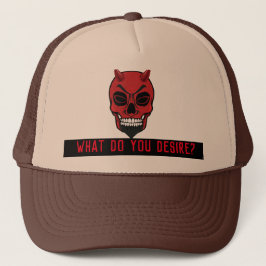 De Camionero Lucifer Devil Qué Deseas Gorra
