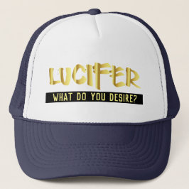 De Camionero Lucifer qué usted desean el gorra