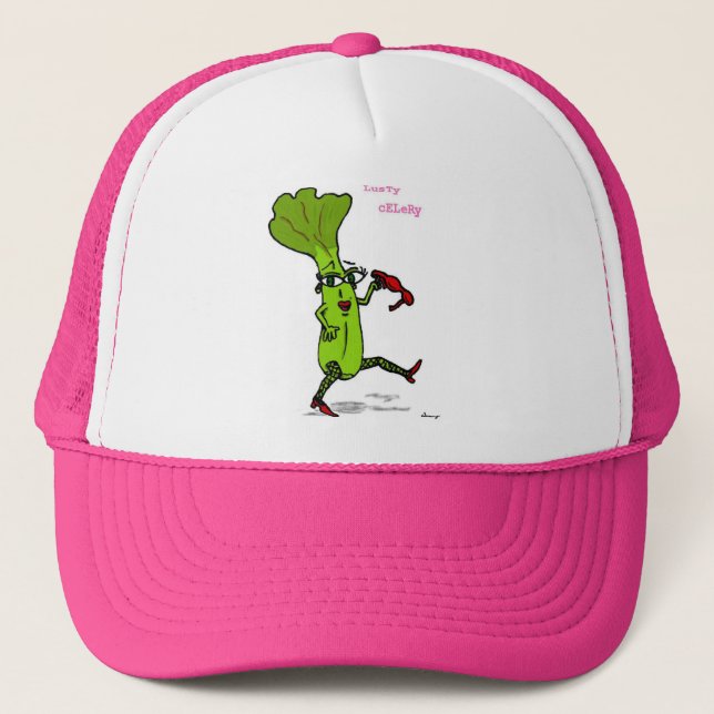 De Camionero Lusty Celery Gorra (Anverso)