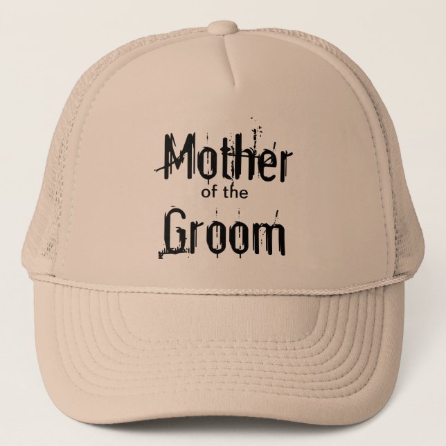 De Camionero Madre del Gorra Groom (Anverso)