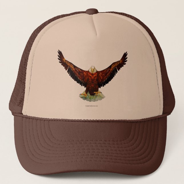 De Camionero Majestic Eagle Gorra (Anverso)