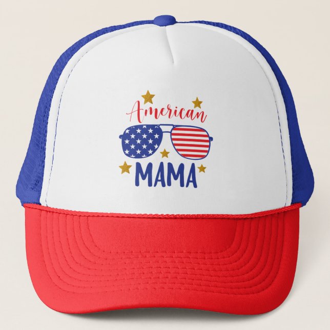 De Camionero Mamá Gorra americana (Anverso)