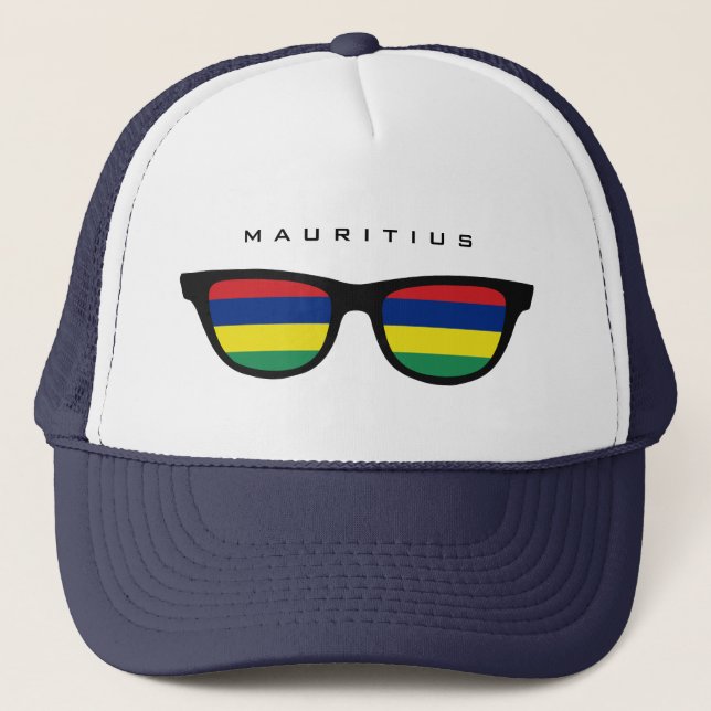 De Camionero Mauricio Shades personalizado gorra (Anverso)