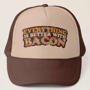 De Camionero Mejore con el gorra del tocino