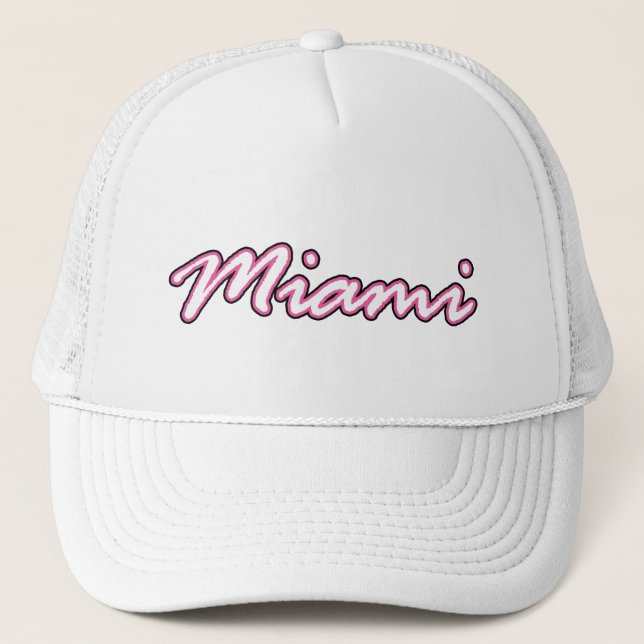 De Camionero Miami - la ciudad inspiró el gorra (Anverso)